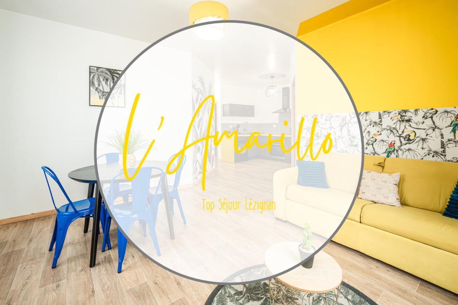 L'Amarillo Clim Wifi Centre Ville 4 Pers Лезиньян-Корбьер Экстерьер фото